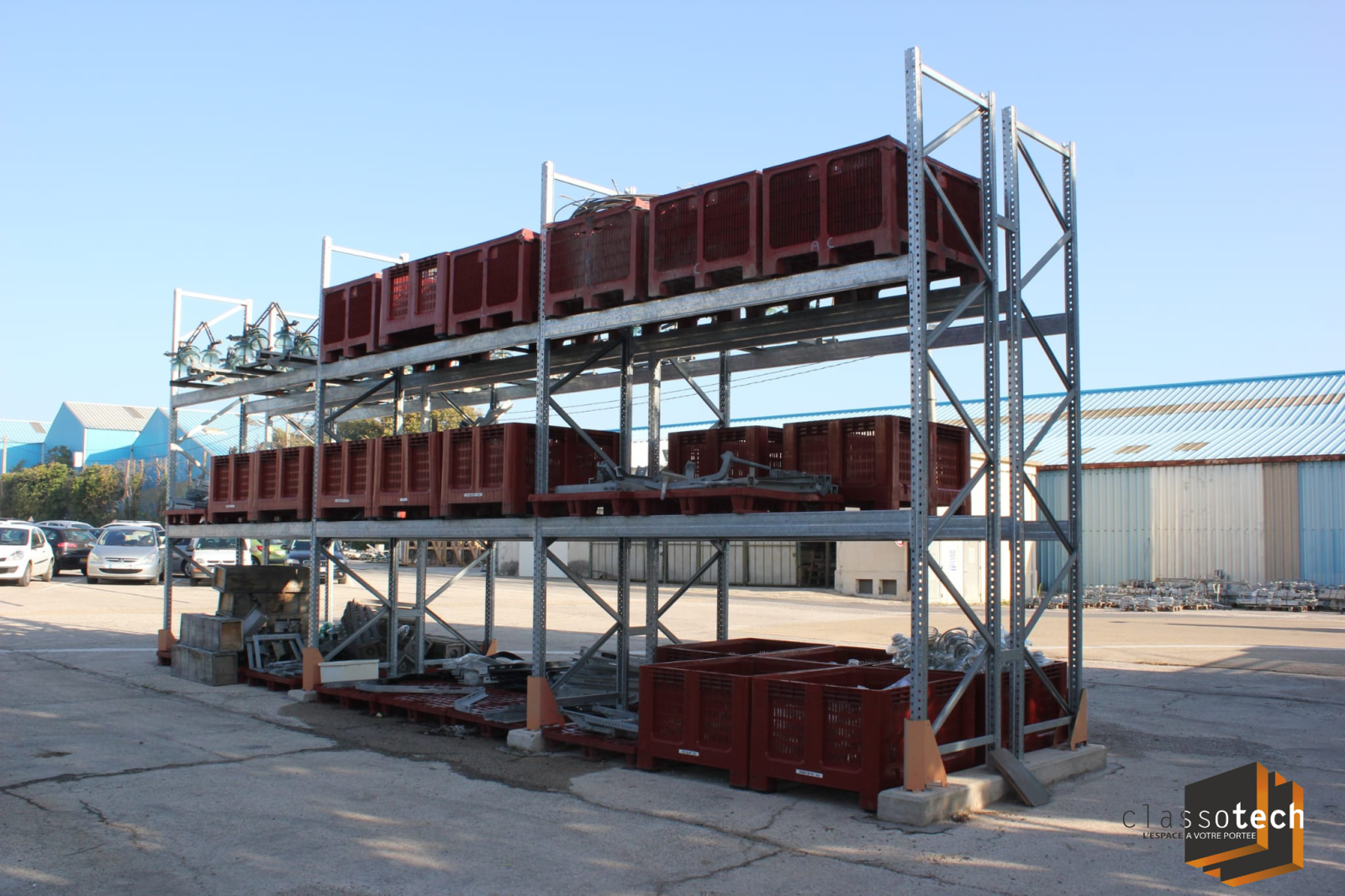 Stockage de palettes par accumulation Toulon Var