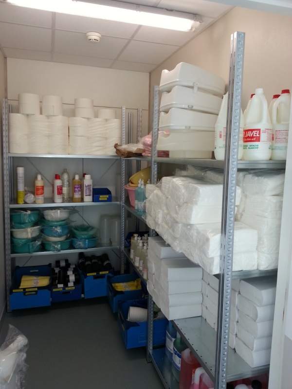 RAYONNAGE GALVANISE DANS LE GARD