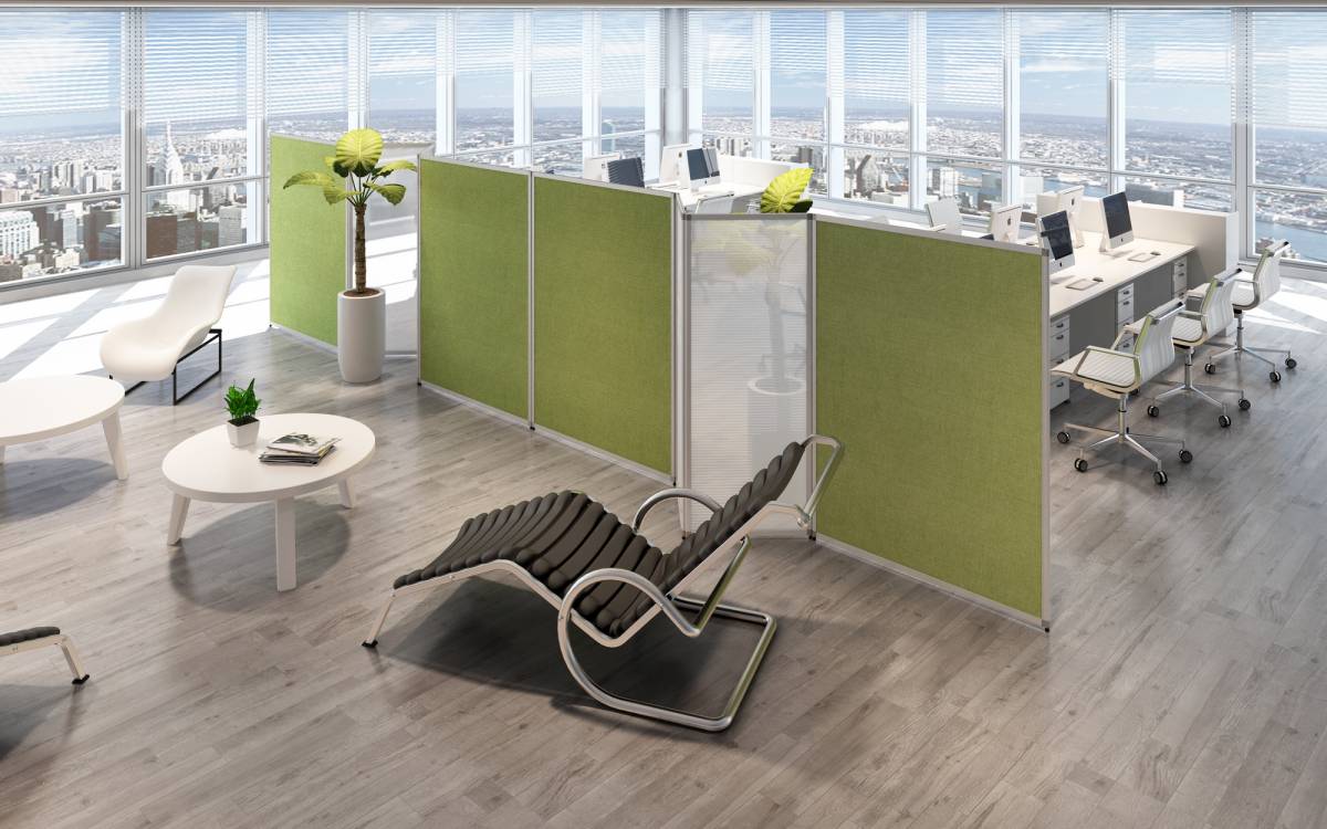 CLOISONNETTE POUR OPEN SPACE- CALL CENTER