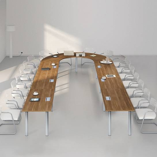 table de réunion moduaire