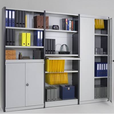 Rayonnage tôlé pour le stockage et le rangement