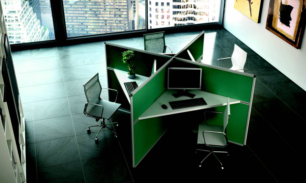 CLOISONNETTE POUR OPEN SPACE- CALL CENTER