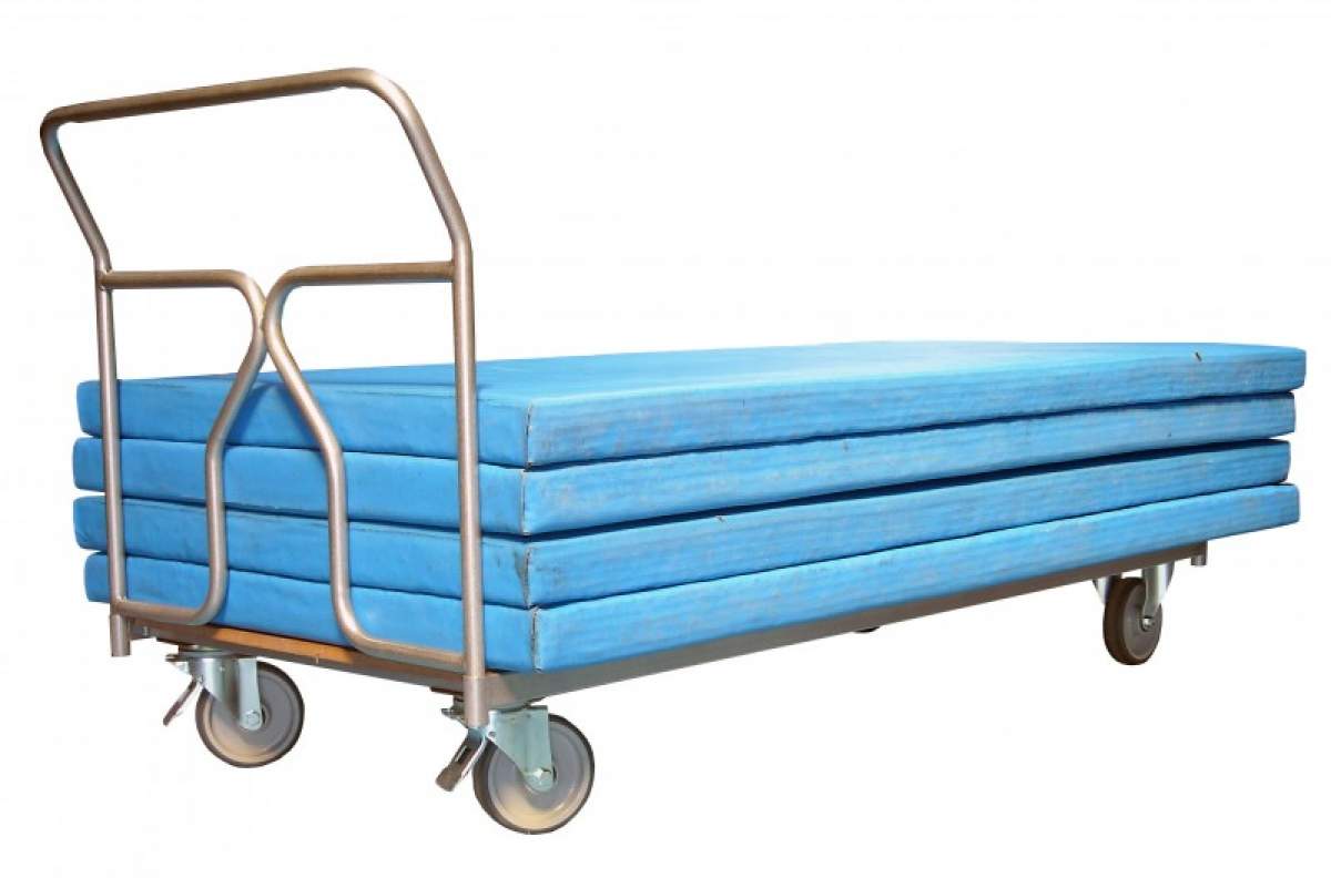 CHARIOT TAPIS DE GYM