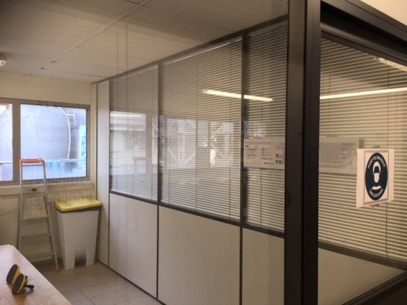 Cloison de bureau amovible