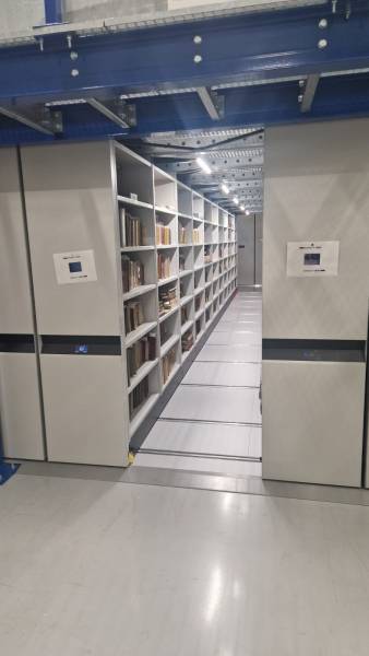 Rayonnages mobile électrique