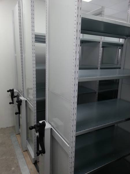 rayonnages mobile manuel