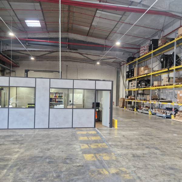 cloisons semi-vitré