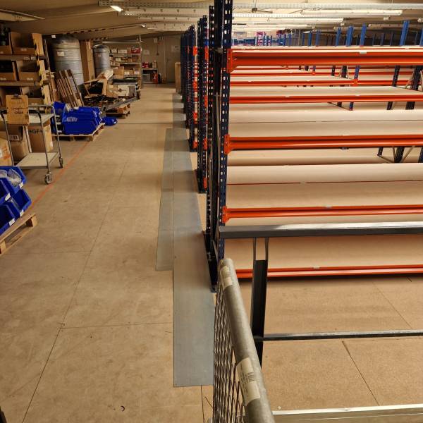 250 m² de plateforme pour un société des eaux de Provence à Marseille.