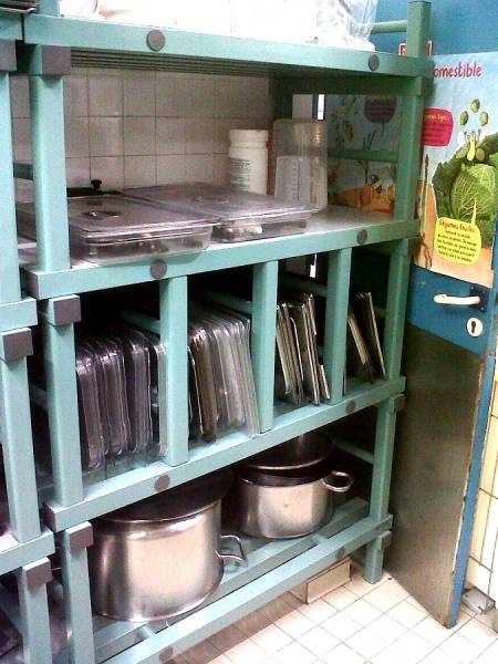 rayonnage a batterie