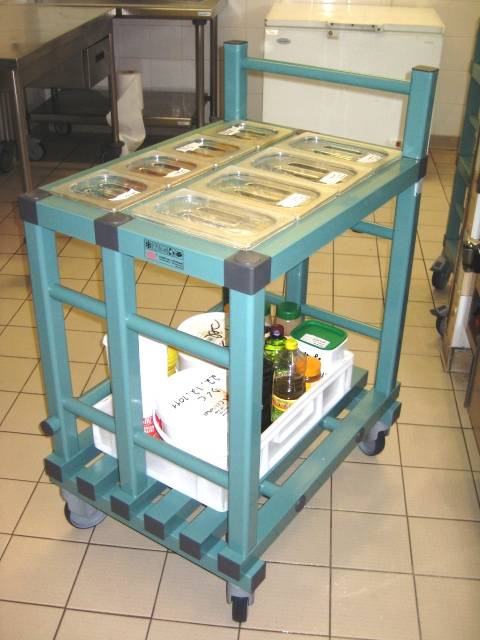 chariot pour épices