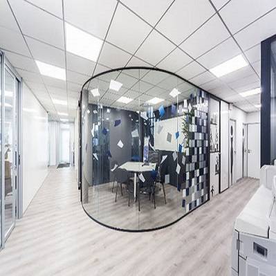 Cloison de bureau amovible