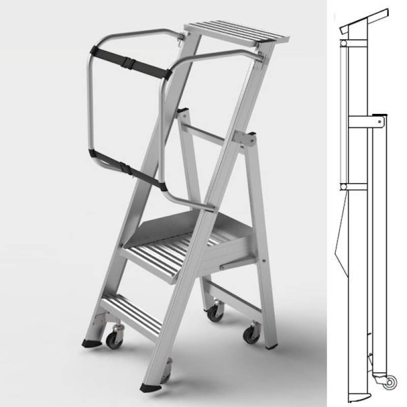 MARCHE PIED DE MISE EN RAYON