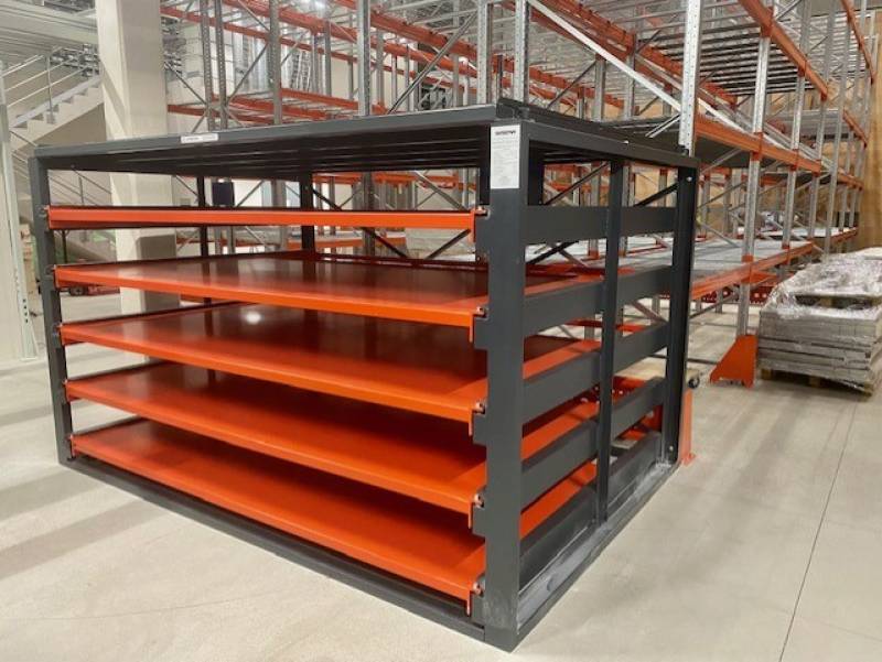 Rayonnage mobile pour Meuble à plans / à tiroirs