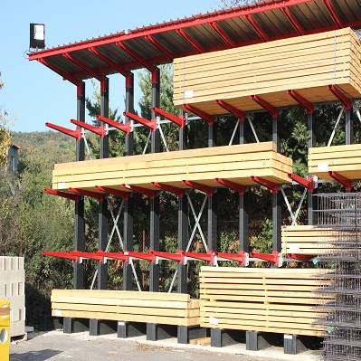 Rayonnage cantilevers pour vos charges longues